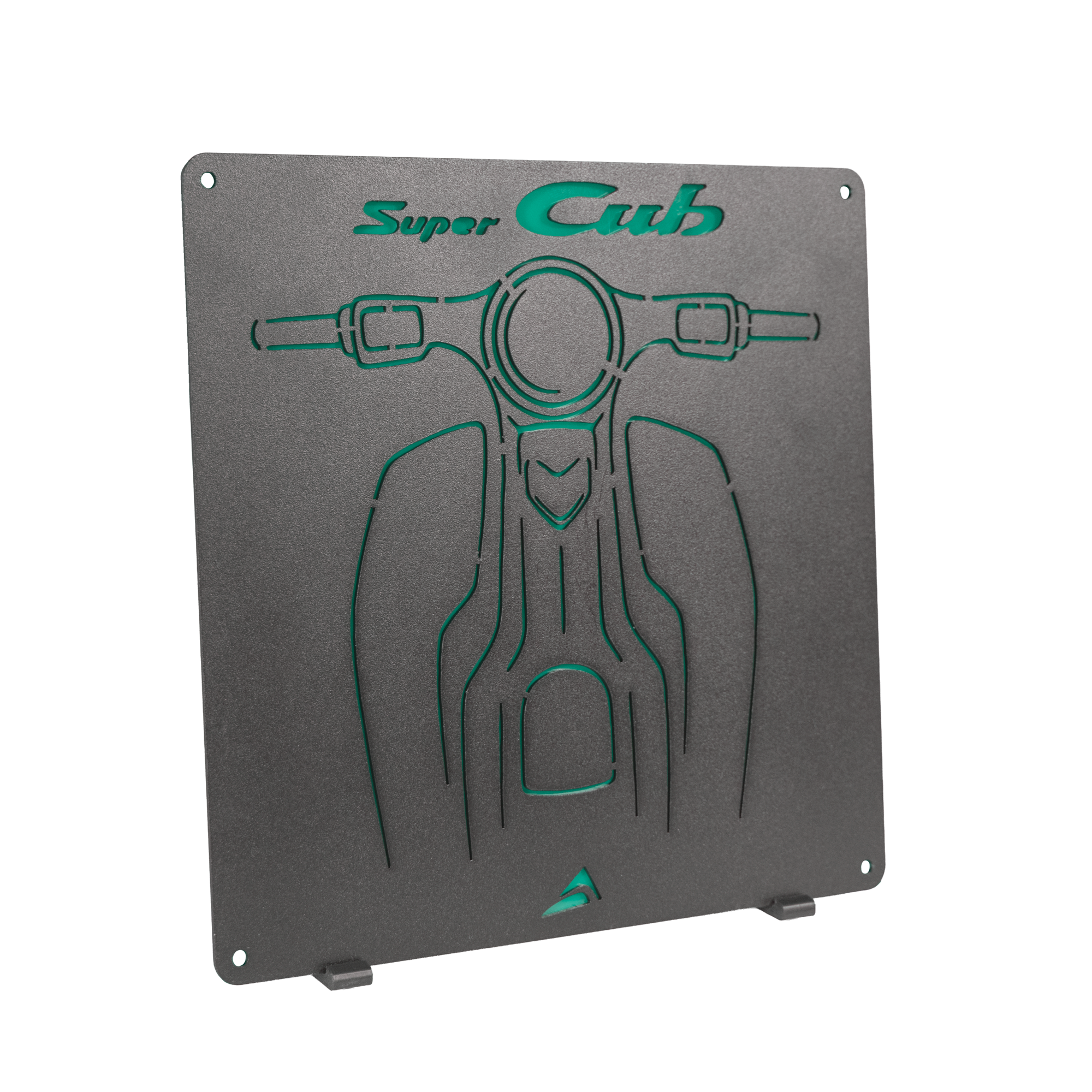 Pyramid Acrylic Colour Backing Sheet | Green