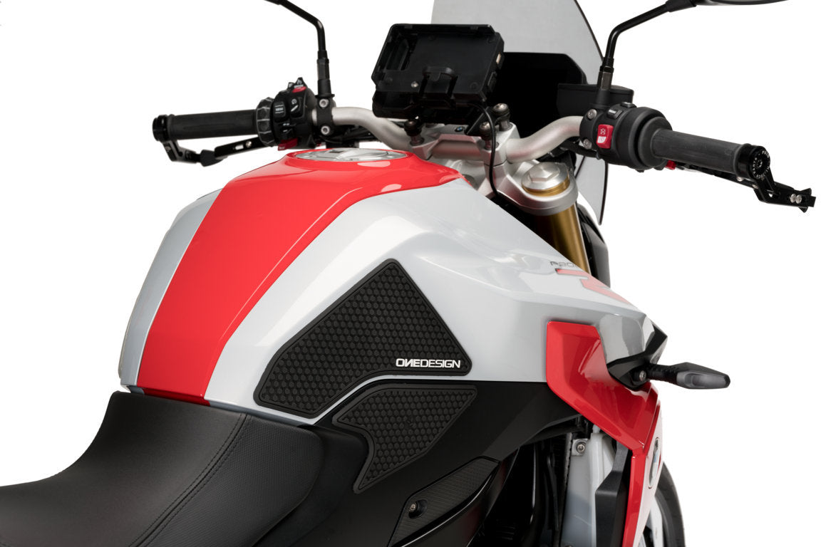 Onedesign Tank Grips | Black | BMW F 900 R 2020>Current - Pyramid Motorcycle Accessories