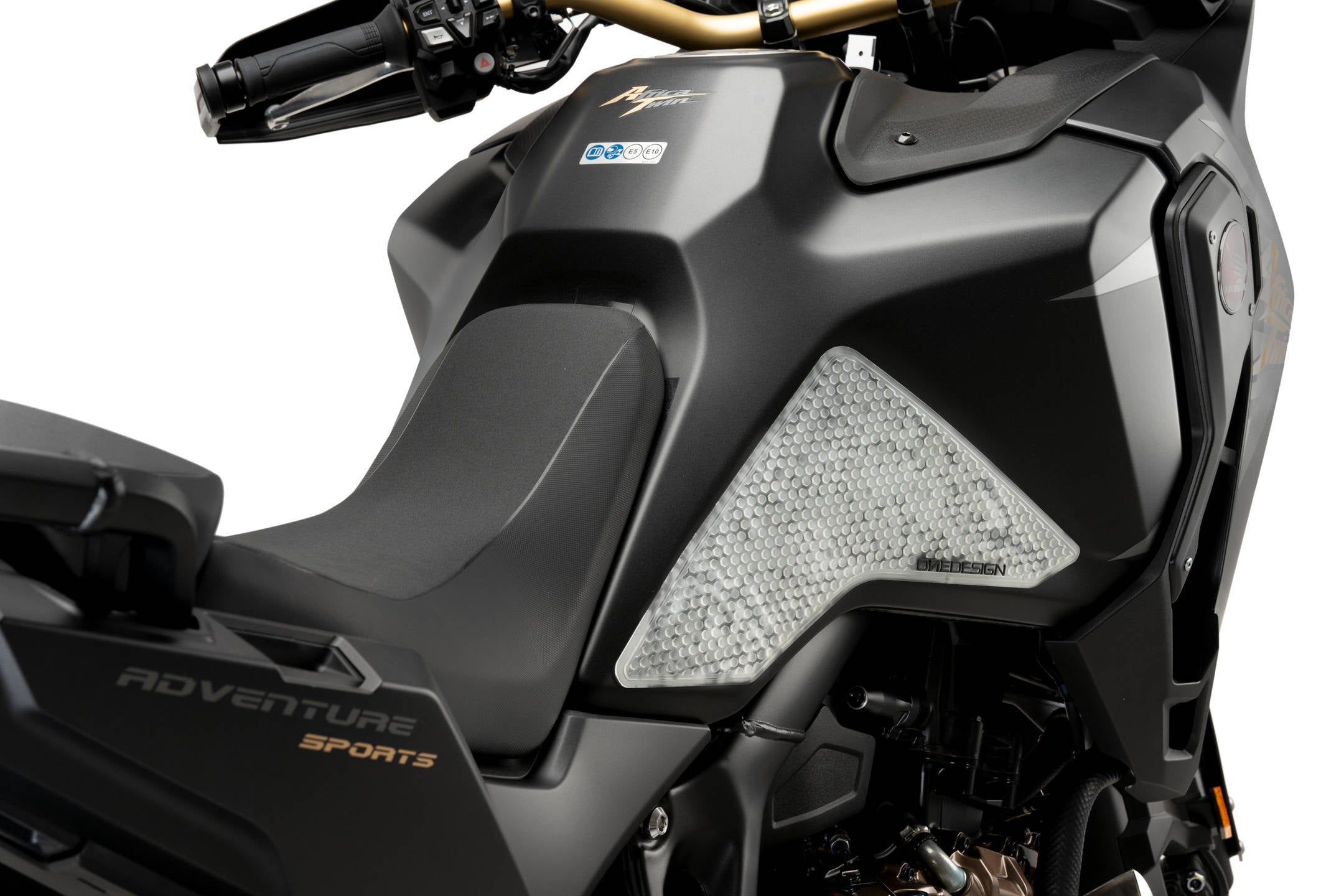 Onedesign Tank Grips | Clear | Honda CRF 1100 L Africa Twin Adventure Sports 2020>Current - Shop name