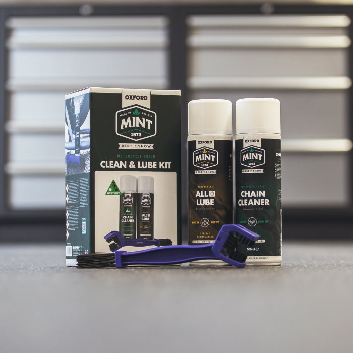 Oxford Mint Motorcycle Chain & Lube Kit - Shop name