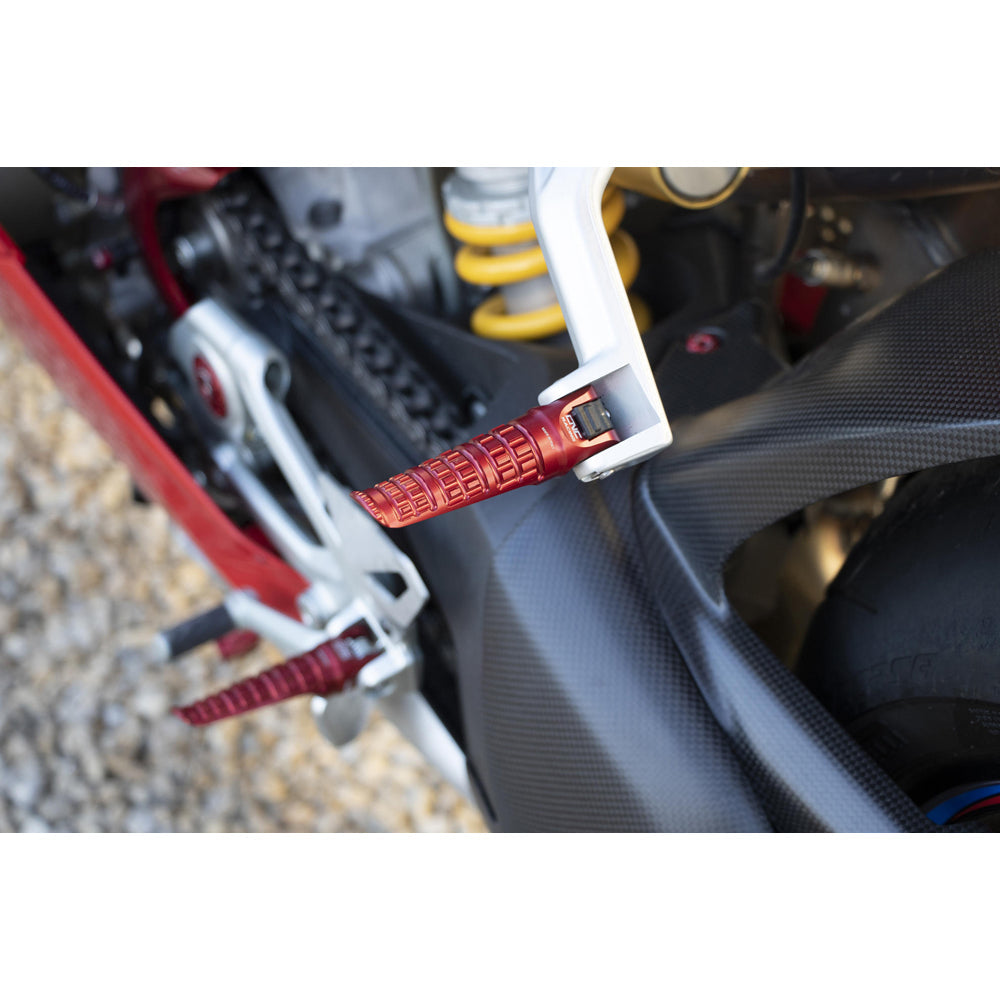 CNC Racing Footpegs for Oem Rearsets Light - Passenger for Ducati - Shop name