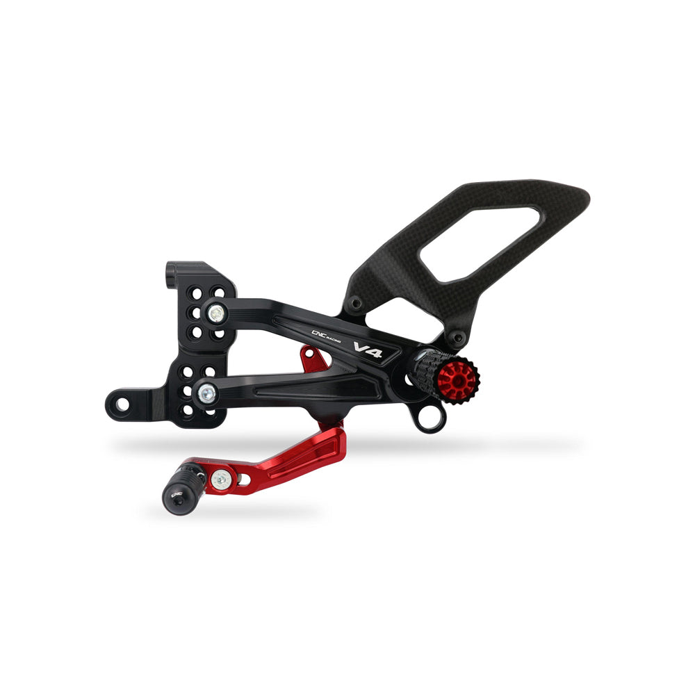 CNC Racing Adjustable Rear Sets RPS Carbon for Ducati Panigale V4 - Shop name