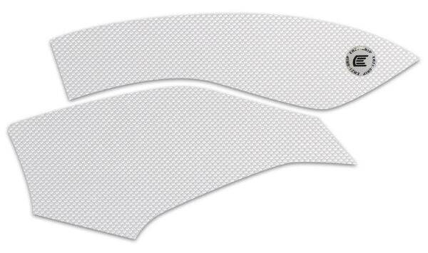 Eazi-Grip Pro Series Tank Grips - Pair | Clear | QJMotor SRK 421 RR 2026>Current - Pyramid Motorcycle Accessories