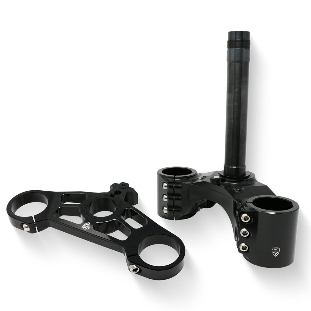 CNC Racing Triple Clamps Ø53-53 mm - Adjustable Offset for Ducati 848 - Pyramid Motorcycle Accessories