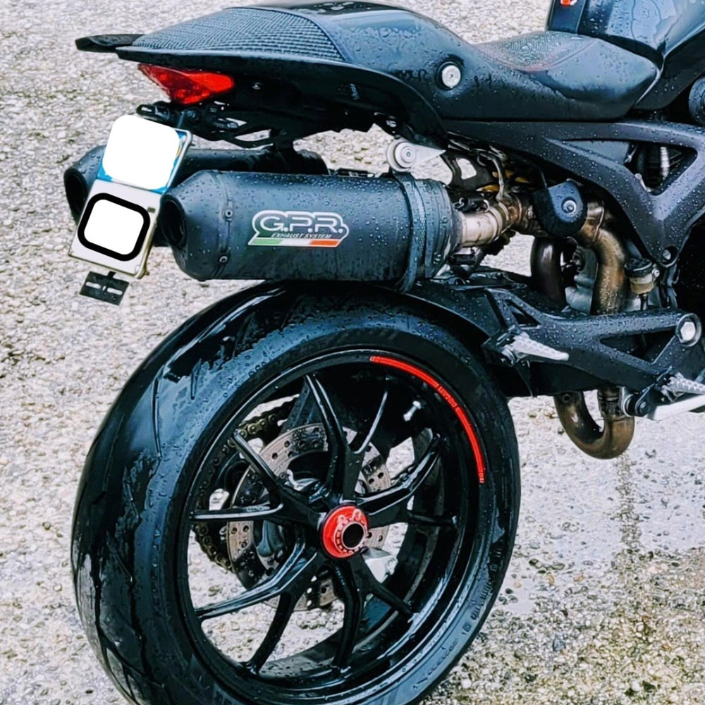 CNC Racing Adjustable License Plate for Ducati Monster 696 796 1100 EVO - Shop name