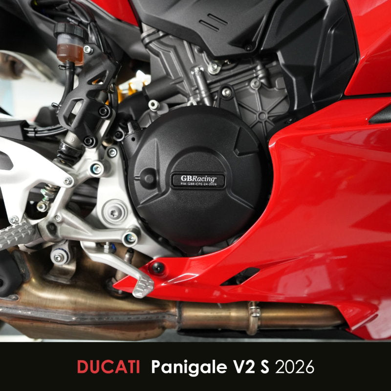 GBRacing Secondary Clutch Cover | Ducati Panigale V2 / Streetfighter V2 / Multistrada V2 2025>Current - Pyramid Motorcycle Accessories