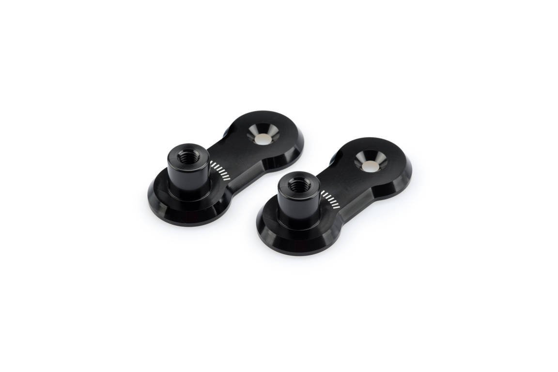 Puig 40mm Offset Arm for Adjustable Footpeg Adaptors | BlackΒ -Β Shop name