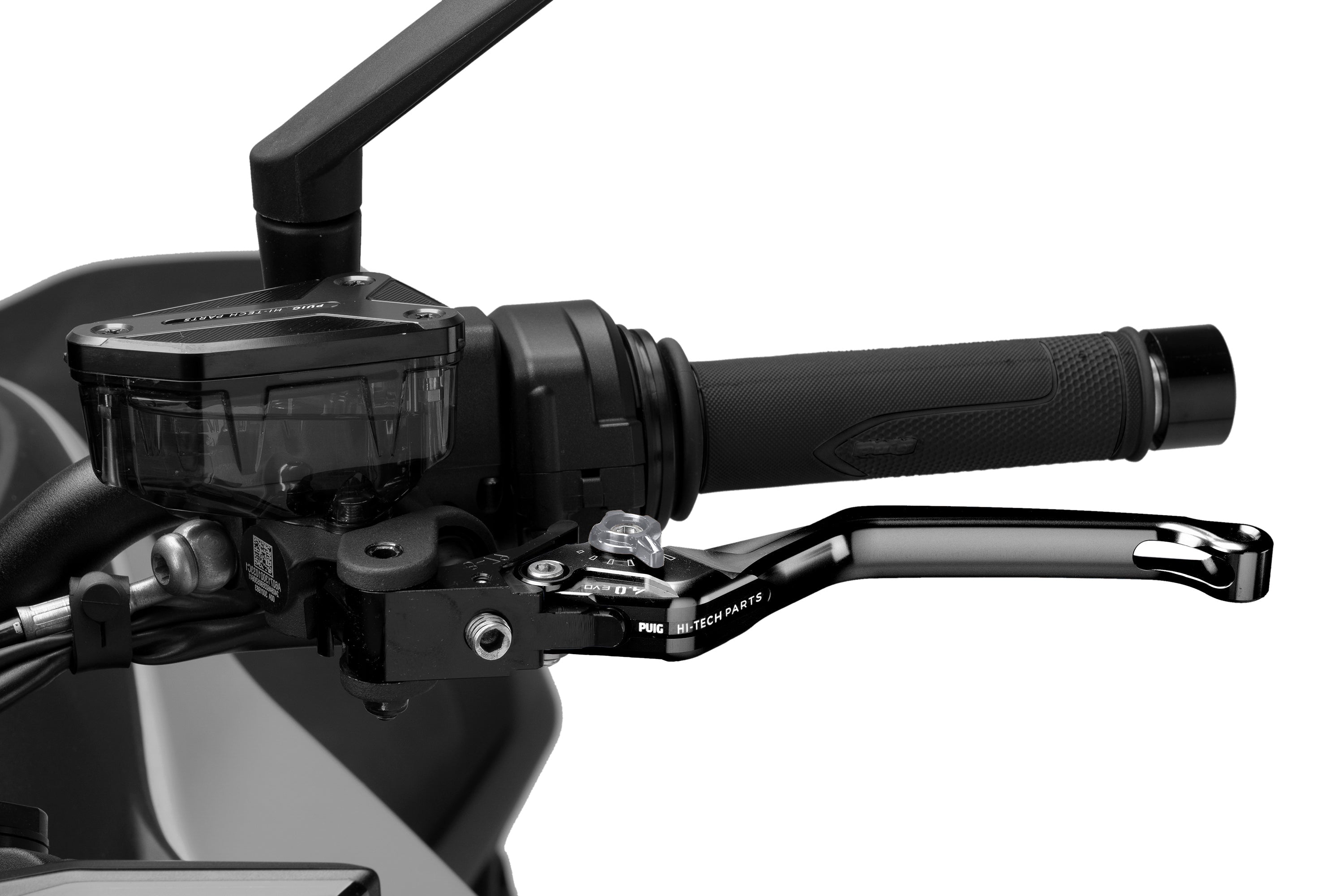 Puig 4.0 Lever - Fixed - Clutch/Rear Brake/Left Hand -  Shop name