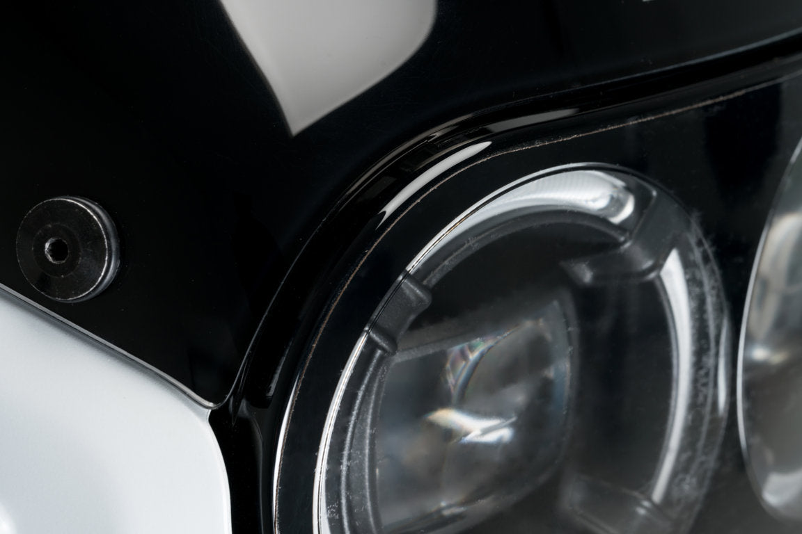 Puig Adhere Headlight Guard | Clear | Ducati Desert X 2022>Current - Shop name