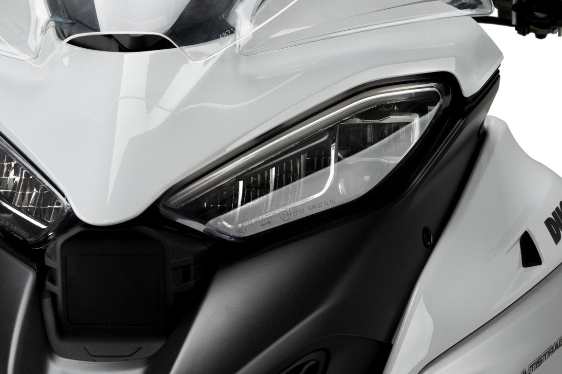 Puig Adhere Headlight Guard | Clear | Ducati Multistrada V4 (incl. Pikes Peak/Rally) 2021>Current - Shop name