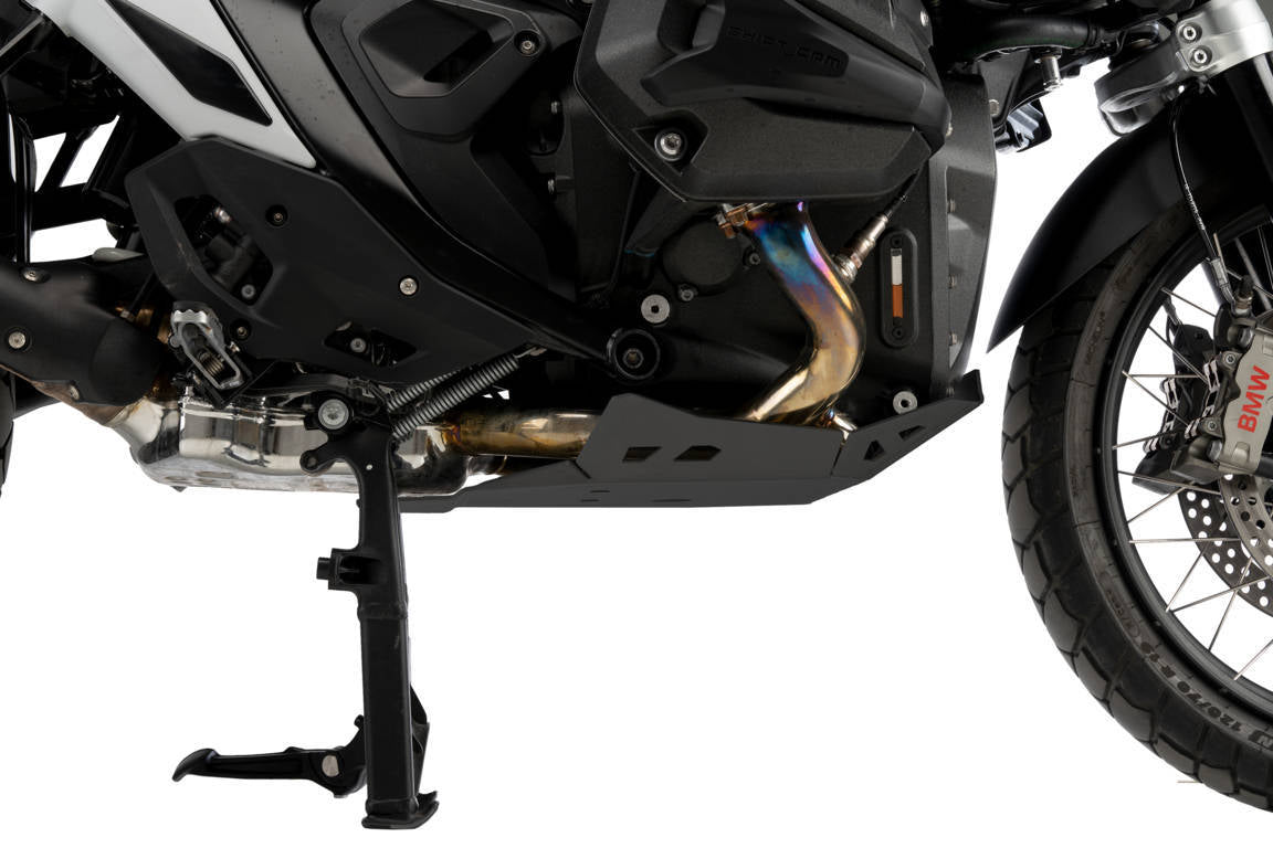 Puig Aluminium Belly Pan | Black | BMW R 1300 GS 2023>Current - Shop name