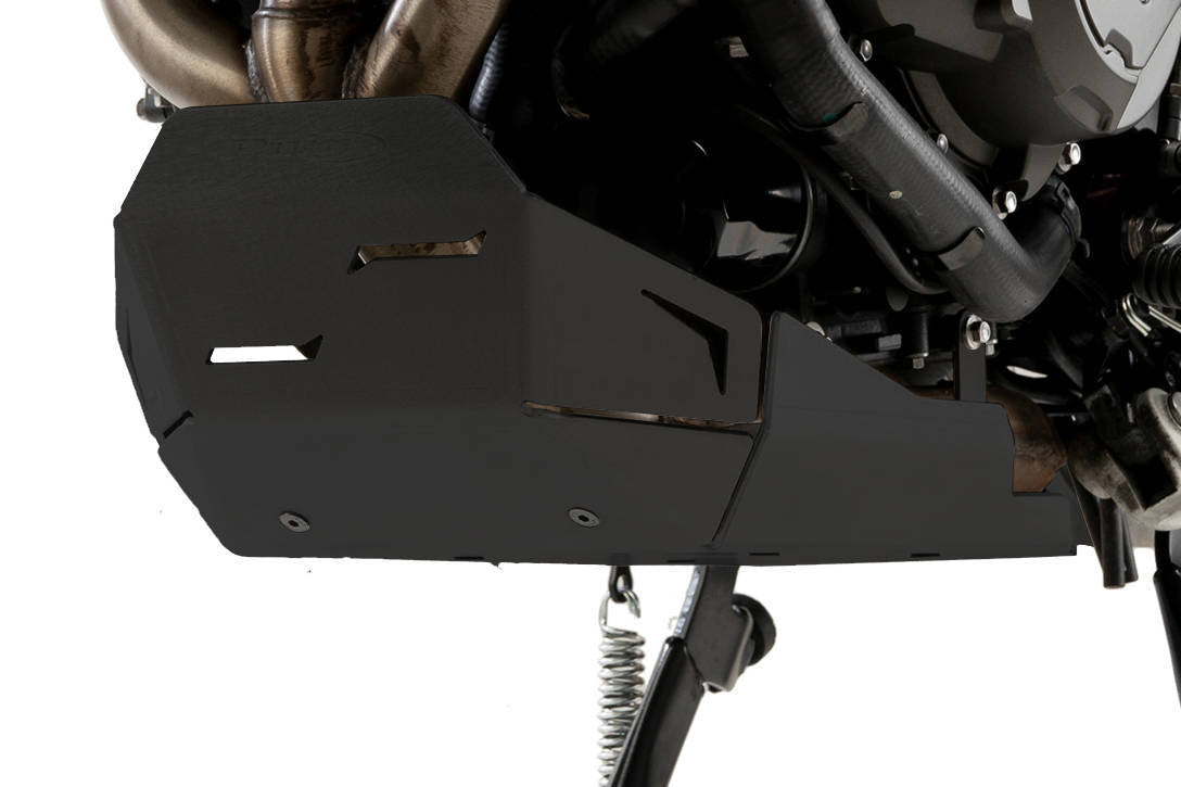 Puig Aluminium Belly Pan | Black | Triumph Tiger Sport 850 2020>2024 - Shop name