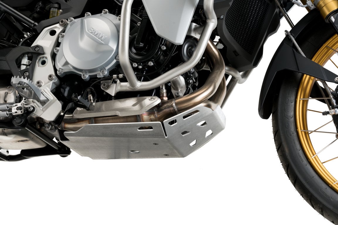 Puig Aluminium Belly Pan | Silver | BMW F 750 GS/F 850 GS/F 850 GSA 2018>Current - Shop name