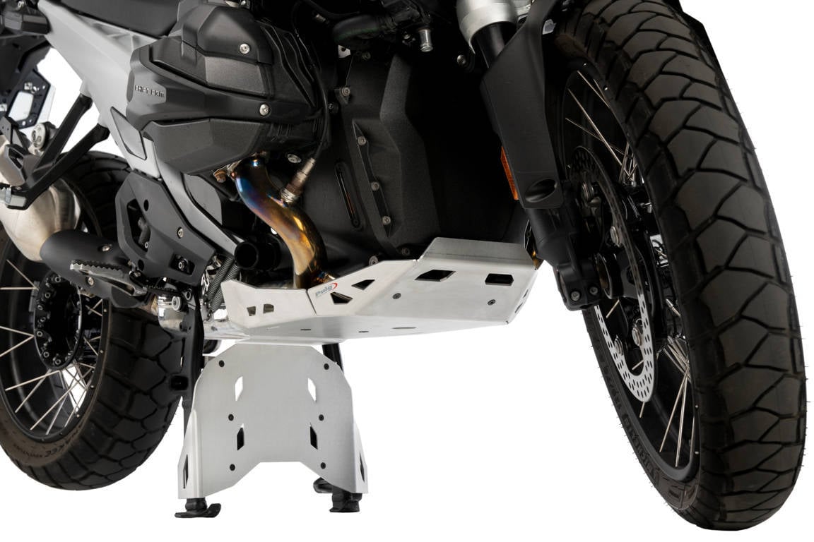 Puig Aluminium Centre Stand Bash Plate | Silver | BMW R 1300 GS 2023>Current - Shop name