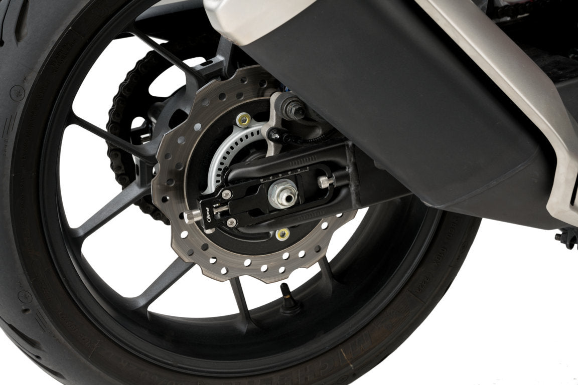 Puig Aluminium Chain Tensioner | Black | Honda CB750 Hornet 2023>Current - Shop name