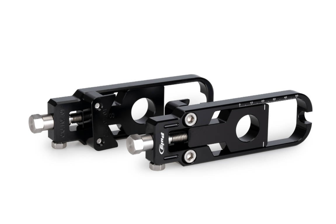 Puig Aluminium Chain Tensioner | Black | Honda NT1100 2022>Current - Shop name
