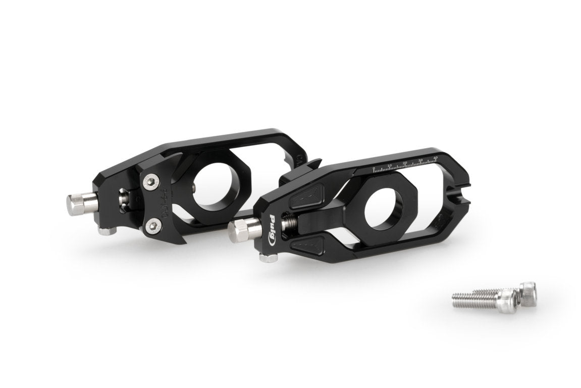 Puig Aluminium Chain Tensioner | Black | Yamaha TMAX 530 SX 2017>2019 - Shop name