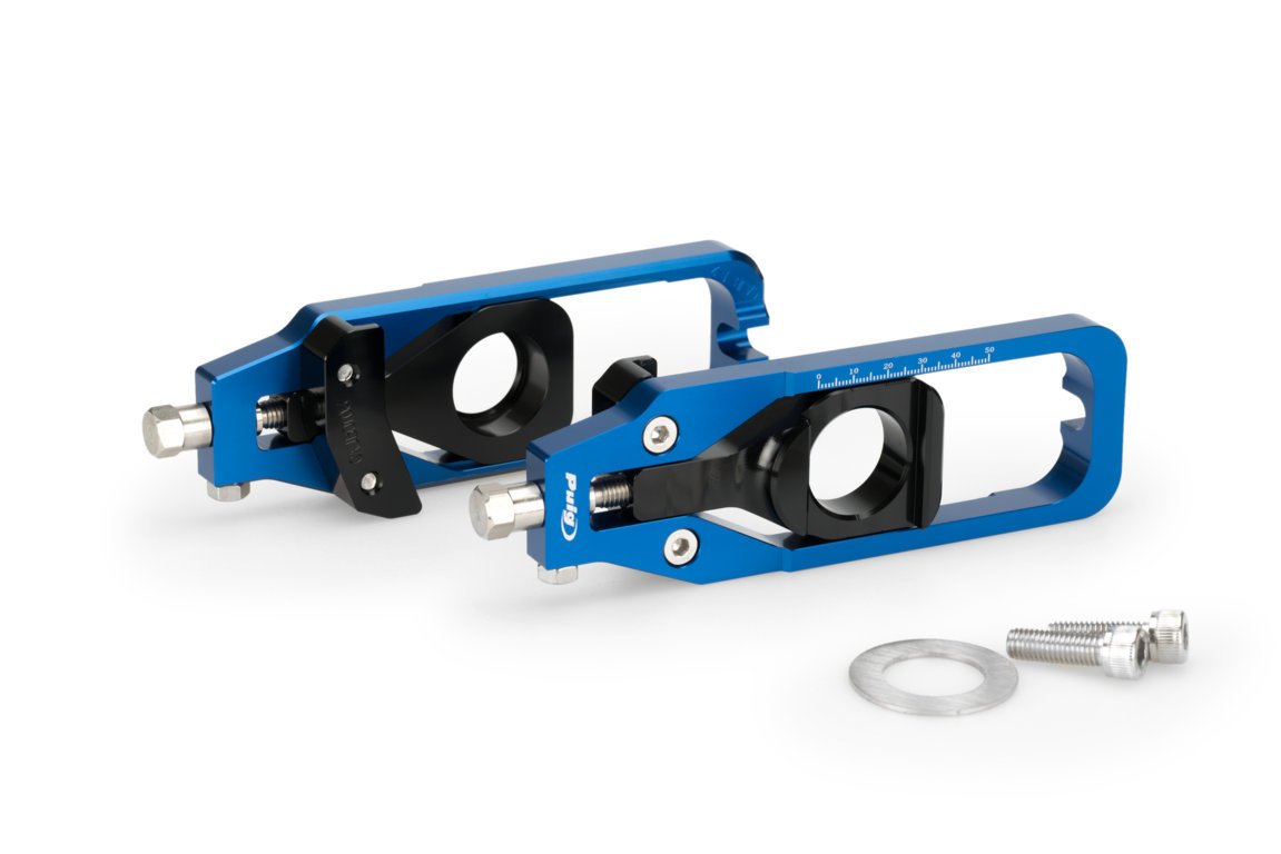 Puig Aluminium Chain Tensioner | Blue | BMW S 1000 RR 2009>2018 - Shop name