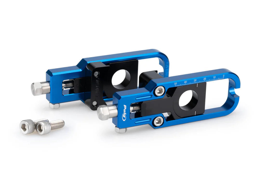 Puig Aluminium Chain Tensioner | Blue | Honda X-Adv 2017>Current - Shop name