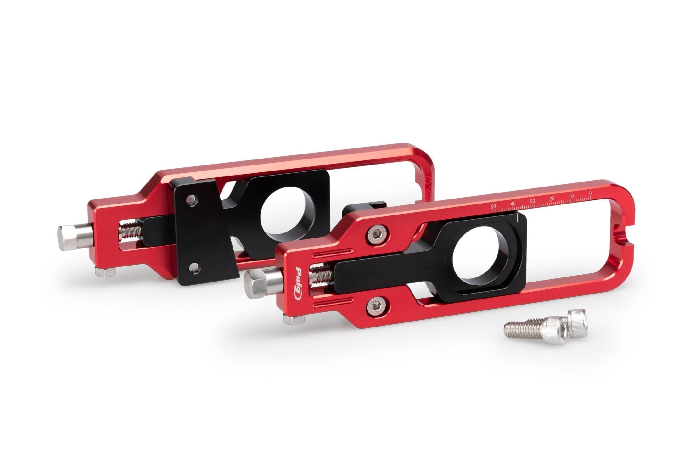 Puig Aluminium Chain Tensioner | Red | BMW S 1000 RR 2019>Current - Shop name