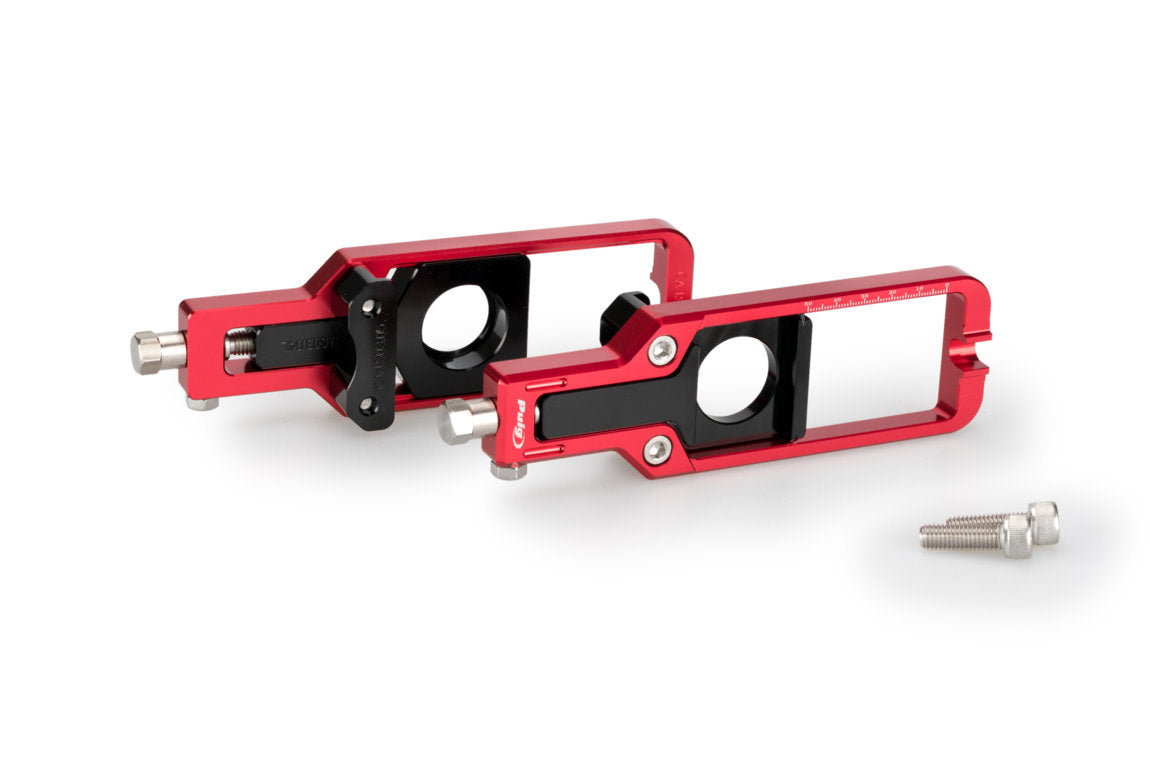 Puig Aluminium Chain Tensioner | Red | Suzuki GSX-S 1000 2021>Current - Shop name