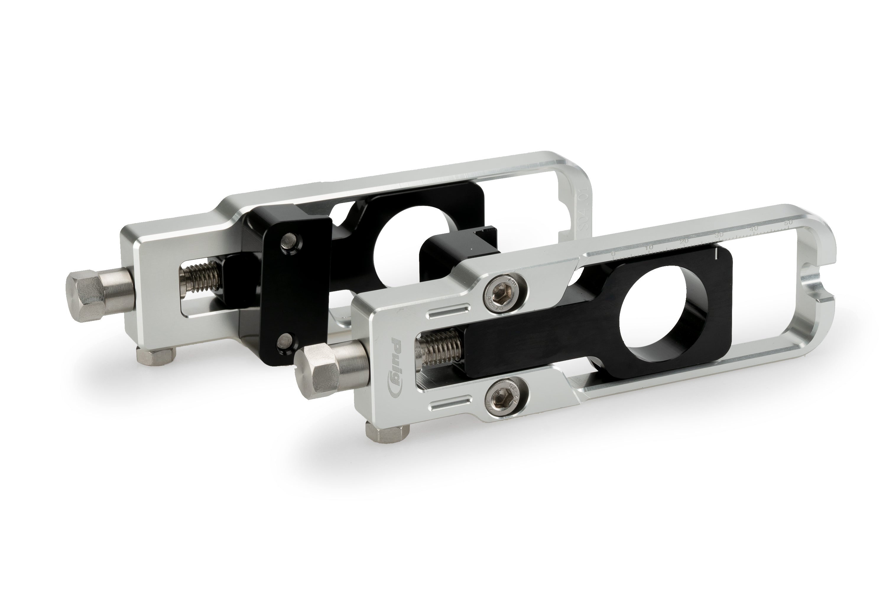 Puig Aluminium Chain Tensioner | Silver | Suzuki GSX-8R/S 2023>Current - Shop name