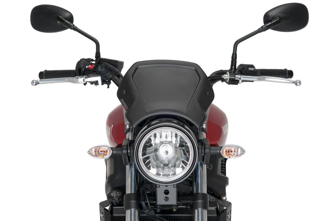 Puig Aluminium Fly Screen | Black | Triumph Speed 400/Scrambler 400 X 2024>Current - Shop name