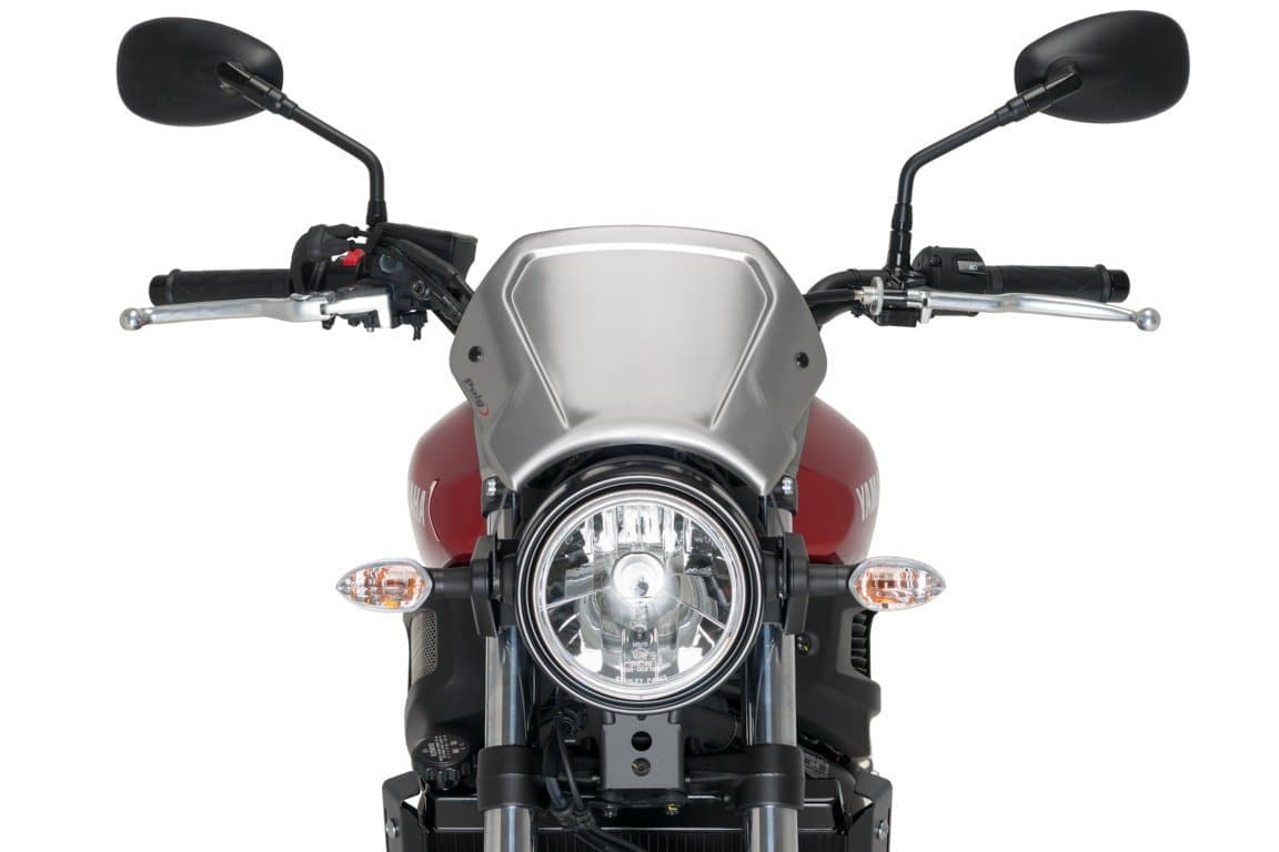 Puig Aluminium Fly Screen | Silver | Triumph Speed 400/Scrambler 400 X 2024>Current - Shop name