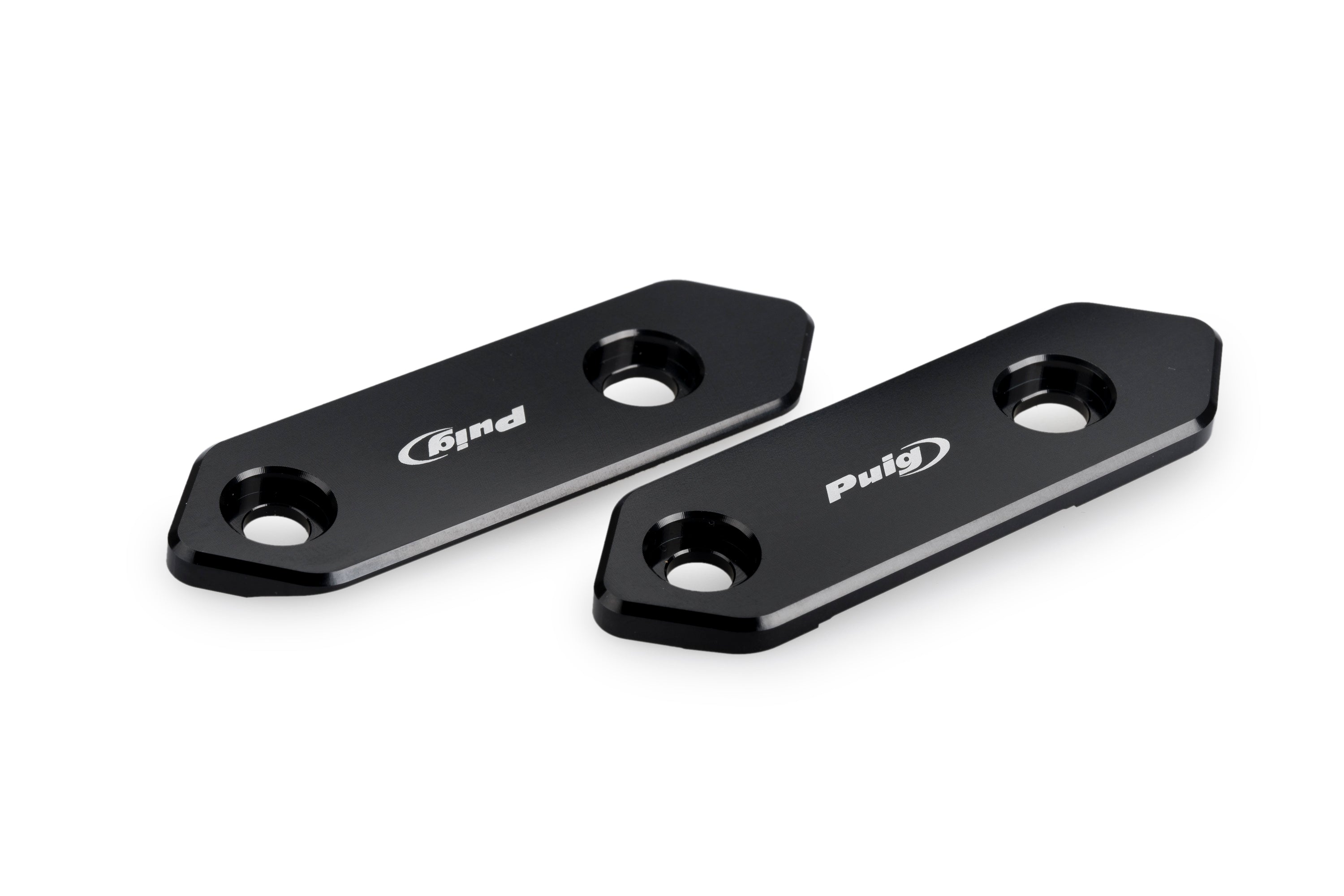 Puig Aluminium Mirror Caps | Black | Triumph Daytona 660 2024>Current - Shop name