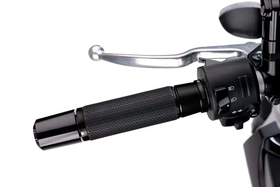 Puig Ascent Grips - 119mm | Black - Shop name