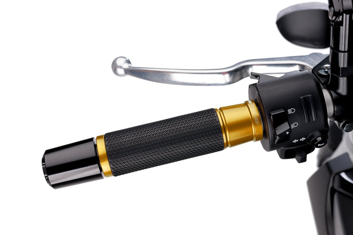 Puig Ascent Grips - 123mm | Gold - Shop name