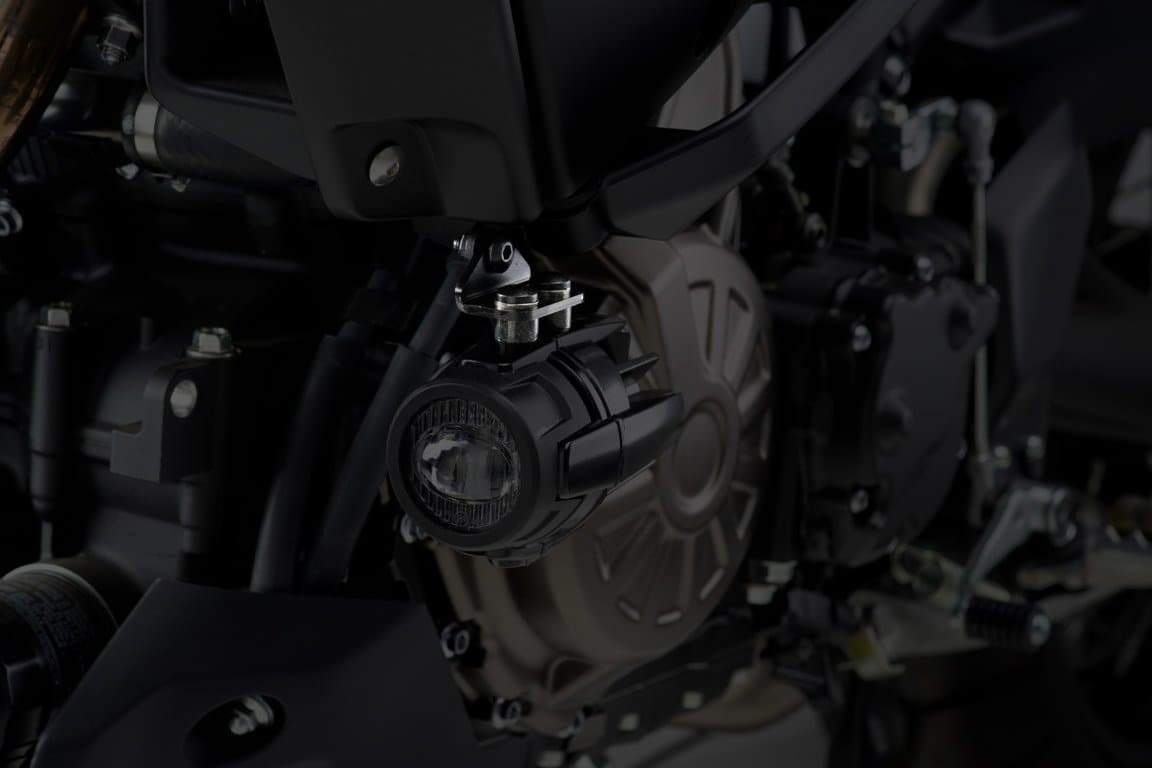 Puig Auxiliary Light Supports | Black | Yamaha XT 1200 Z Super Tenere 2018>2020 - Shop name