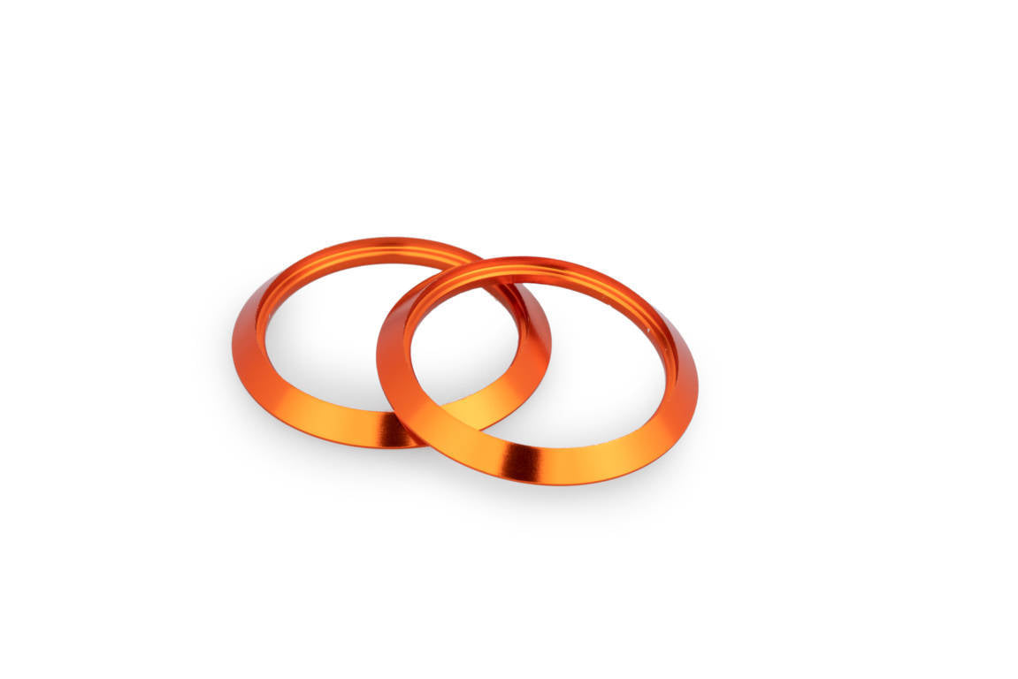 Puig Balance Bar Ends Spare Rings Pair | Orange - Shop name