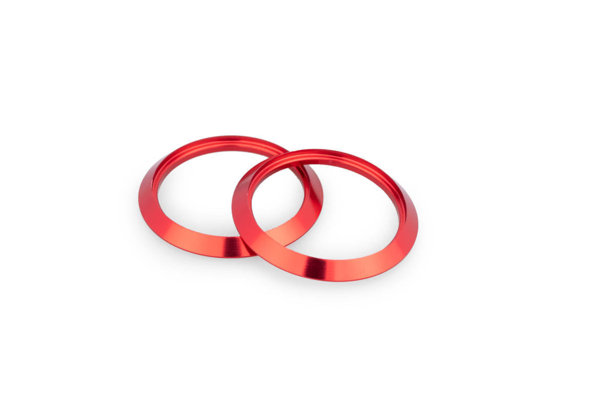 Puig Balance Bar Ends Spare Rings Pair | Red - Shop name