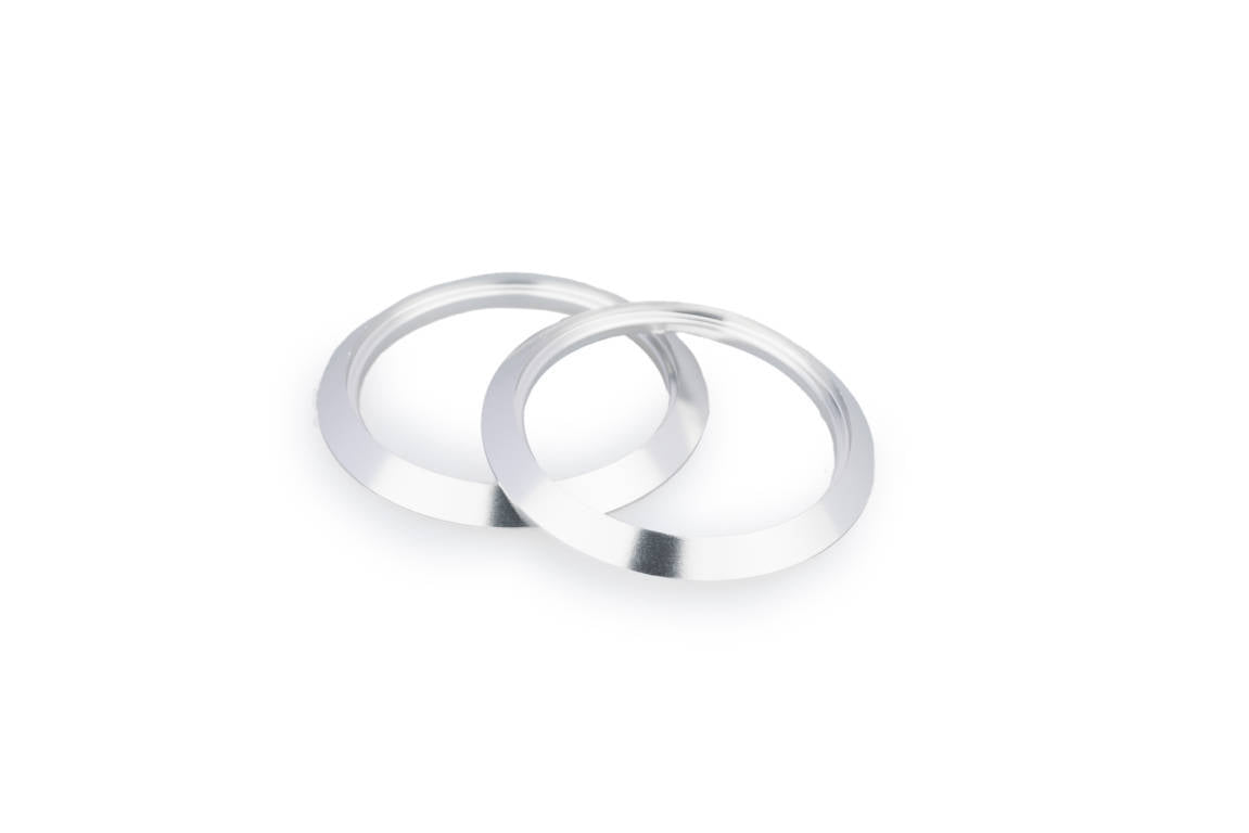 Puig Balance Bar Ends Spare Rings Pair | Silver - Shop name