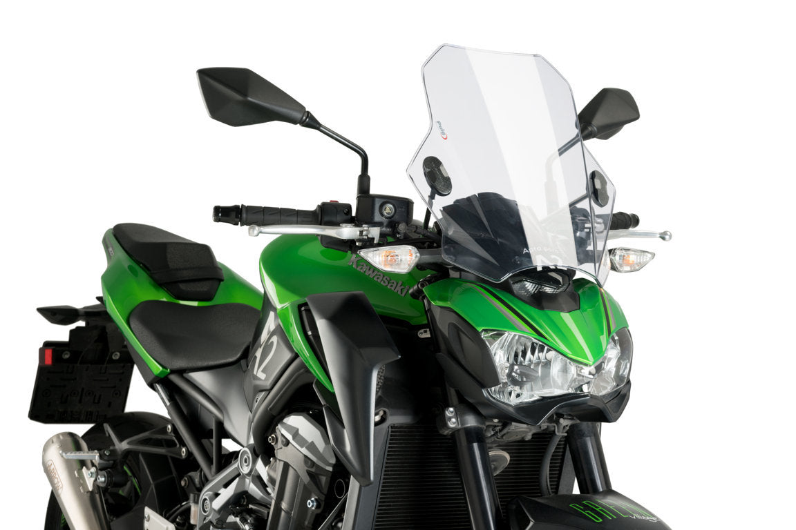 Puig Bat Screen | Clear | Kawasaki ER-6N 2012>2016 - Shop name