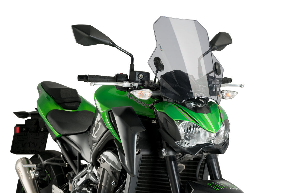 Puig Bat Screen | Light Smoke | Kawasaki ER-6N 2012>2016 - Shop name