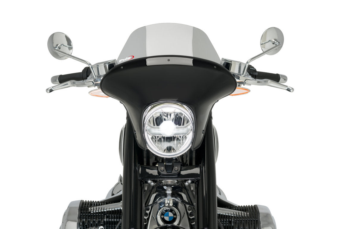 Puig Batwing SML Touring Screen | Light Smoke | BMW R 18 2020>Current - Pyramid Motorcycle Accessories