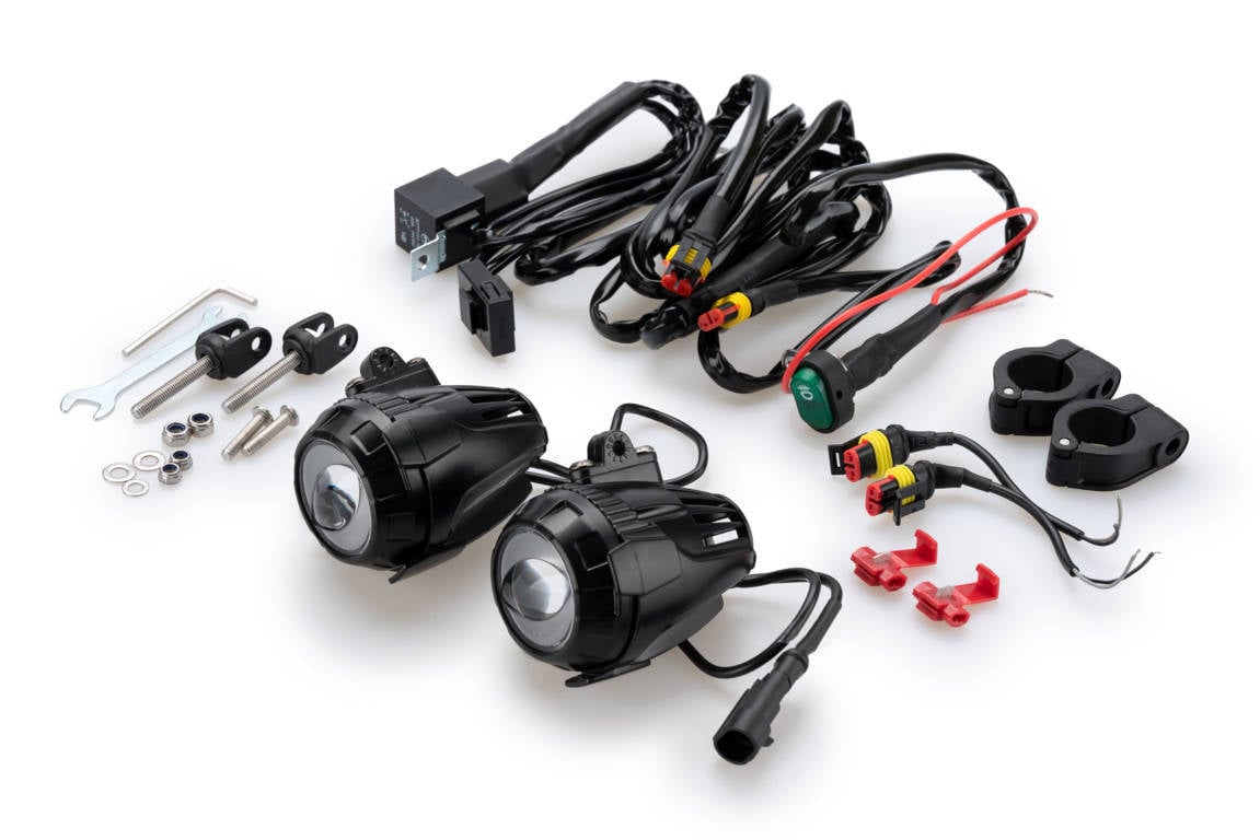 Puig Beam 3.0 Auxiliary Lights With Clamps To Fit 25mm Engine Bars - Shop name