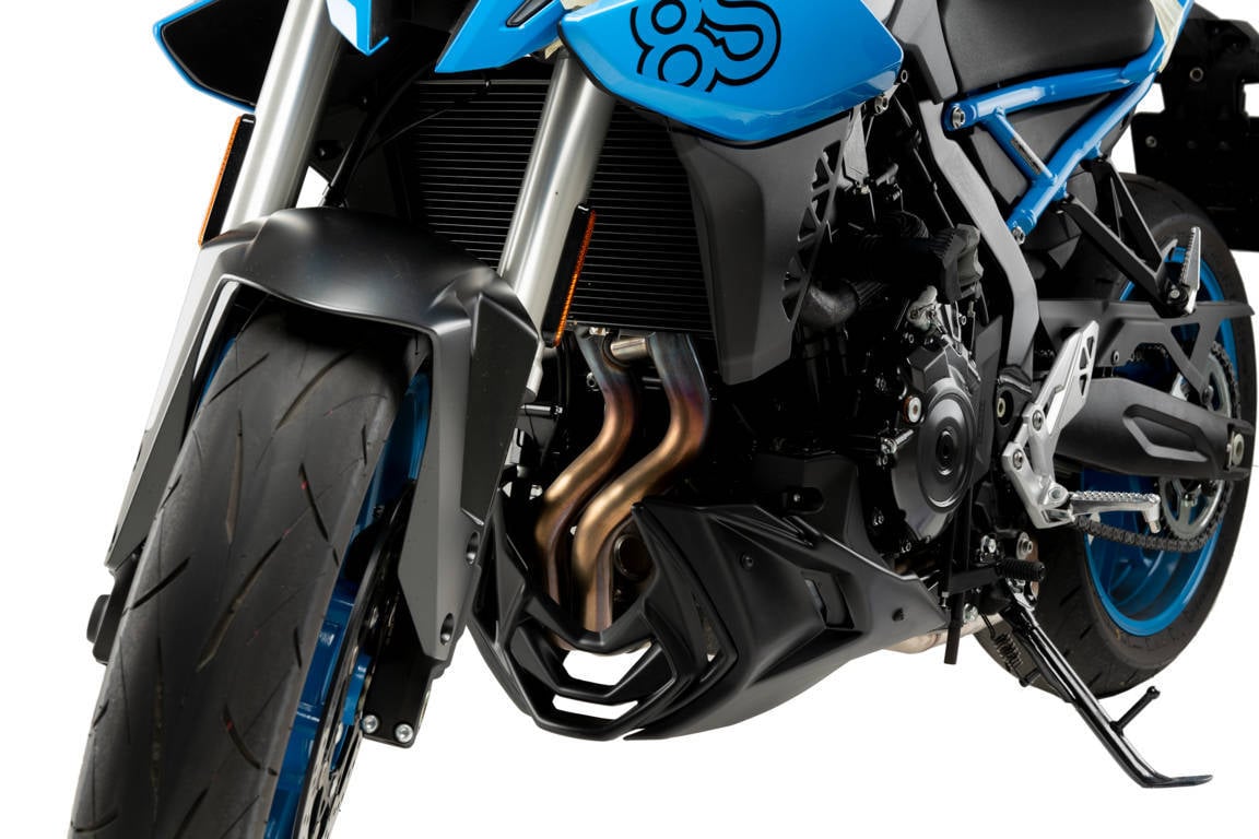 Puig Belly Pan | Matte Black | Suzuki GSX-8S 2023>Current - Shop name