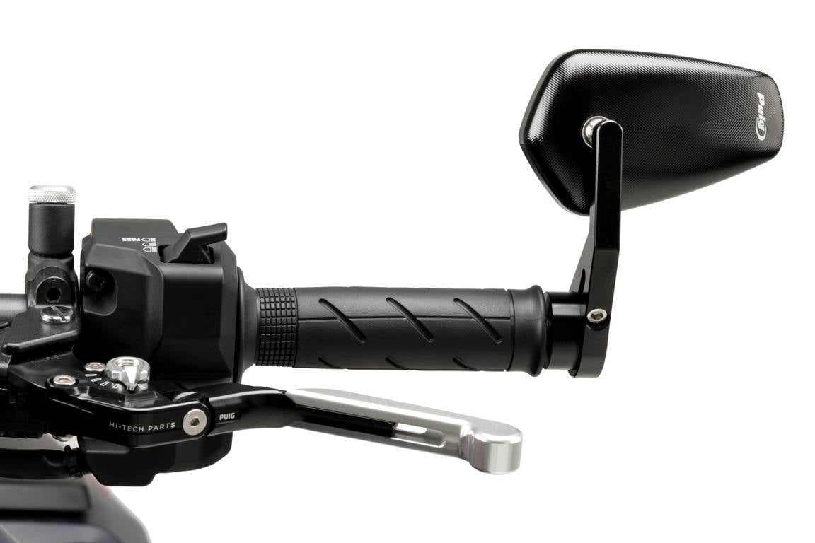 Puig Bond Bar End Mirror | Black - Shop name
