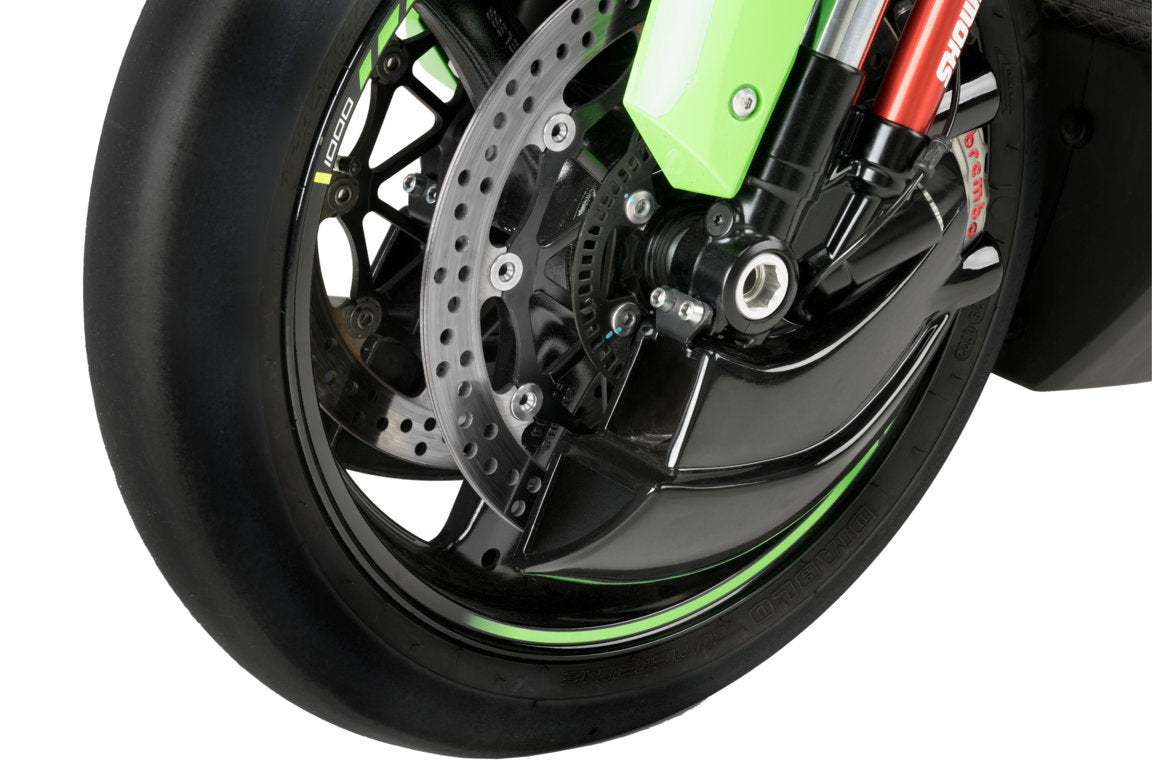 Puig Brake Ducts | Gloss Black | Kawasaki ZX-10R 2016>Current