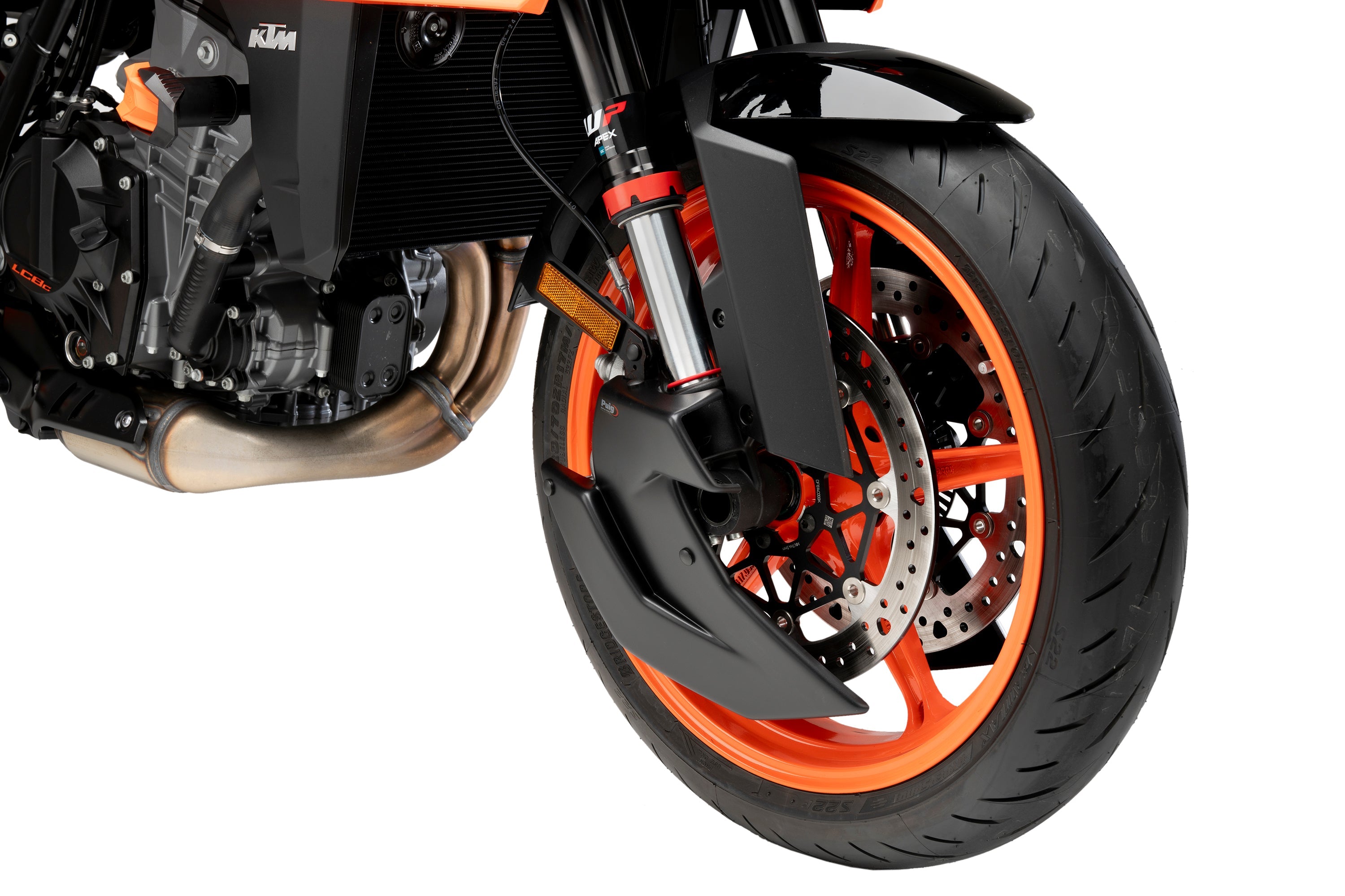 【値下げ】KTM superdukeR 990 アクラポビッチ Puig Brake Ducts | Matte Black | KTM 990 Duke/1390 Super Duke R 2024>C