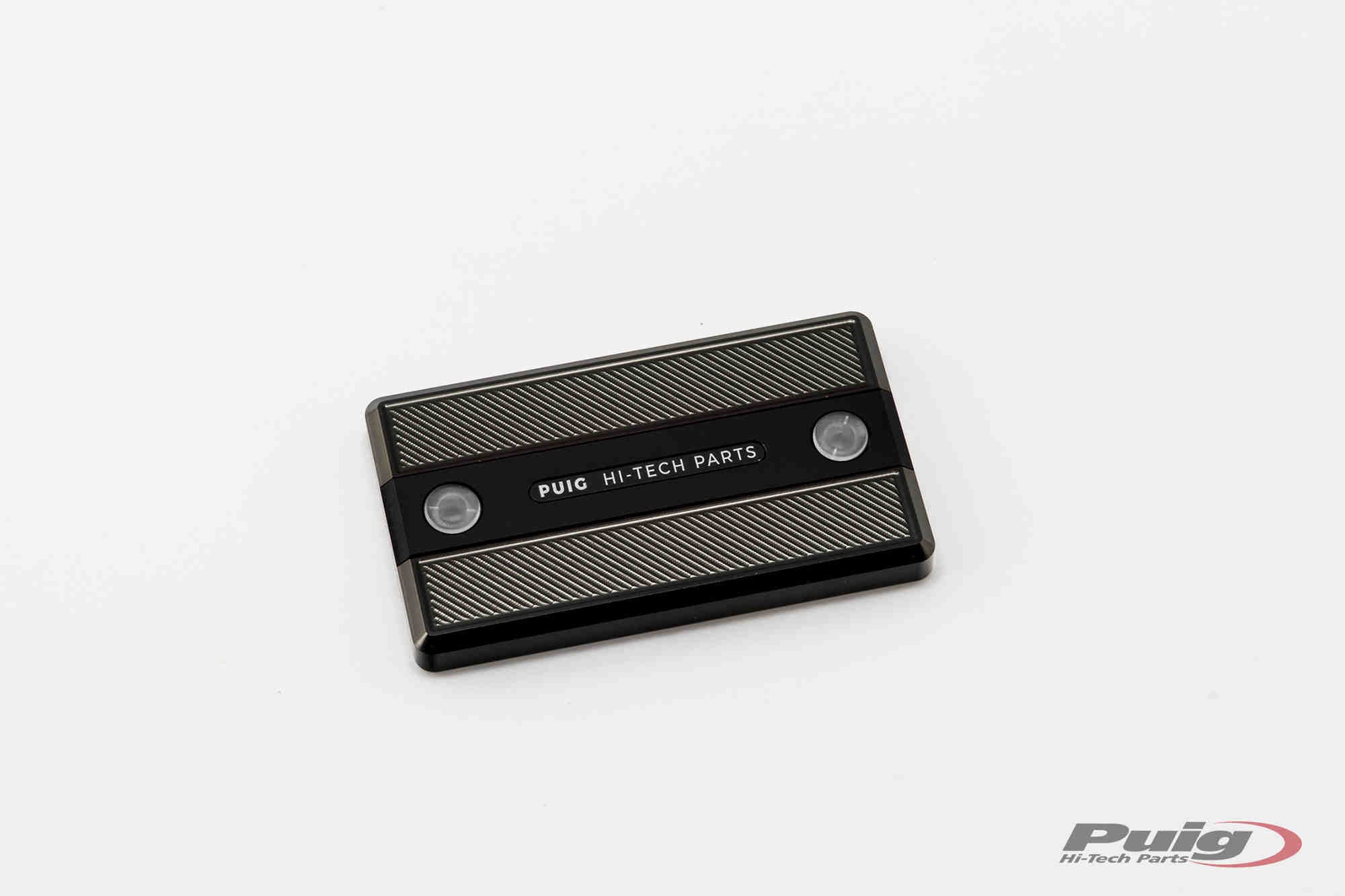 Puig Brake Fluid Reservoir Cover | Black | Suzuki GSX-S 750 2017>2021 - Shop name