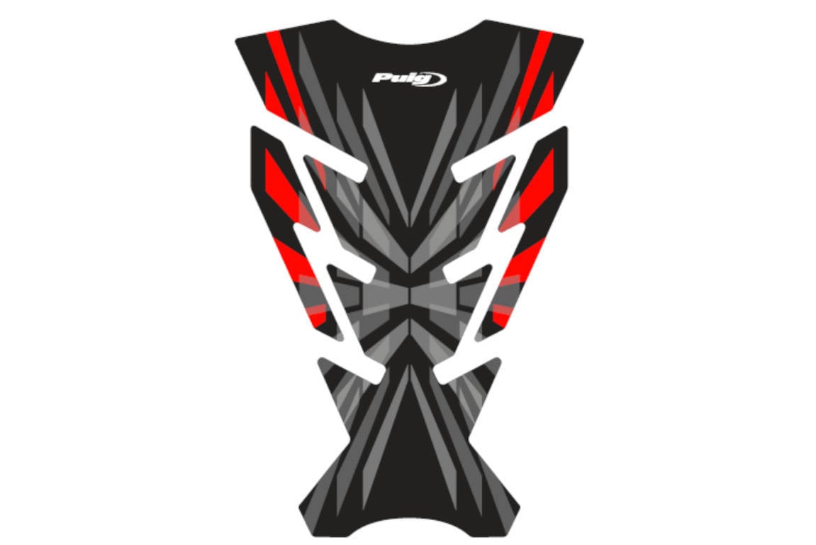 Puig Challenge Tank Protector | Red - Shop name