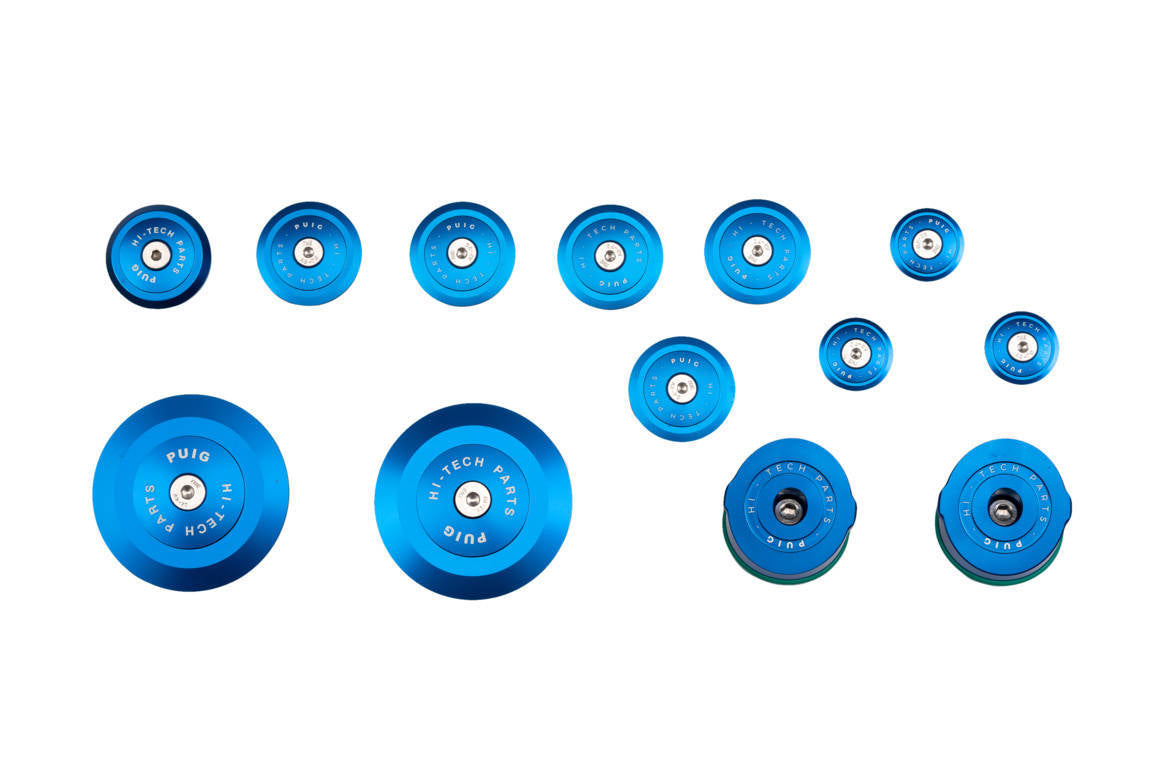Puig Chassis Covers | Blue | BMW R 1250 R 2018>Current - Shop name