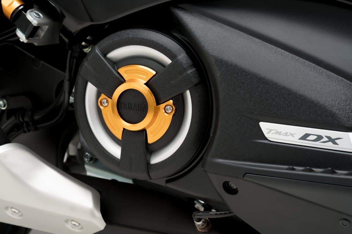 Puig Clutch Case Cover | Gold | Yamaha TMAX 560 2020>2021 - Shop name