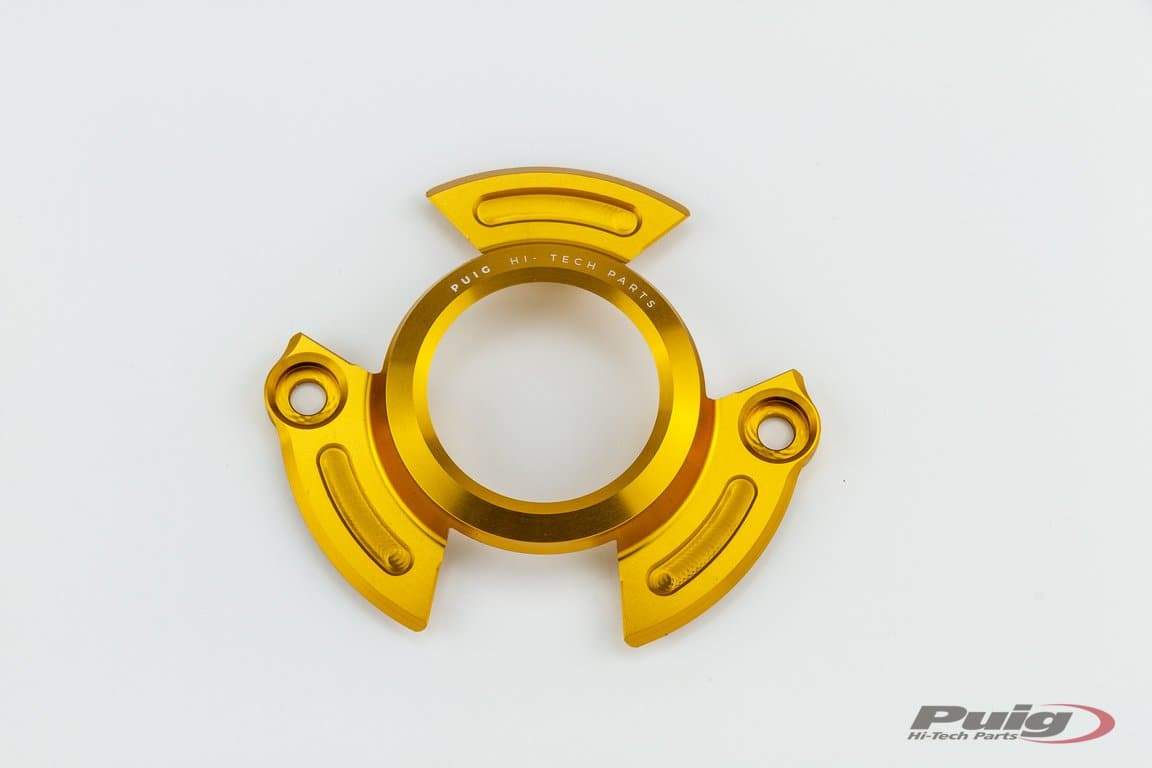 Puig Clutch Case Cover | Gold | Yamaha TMAX 560 2020>2021 - Shop name