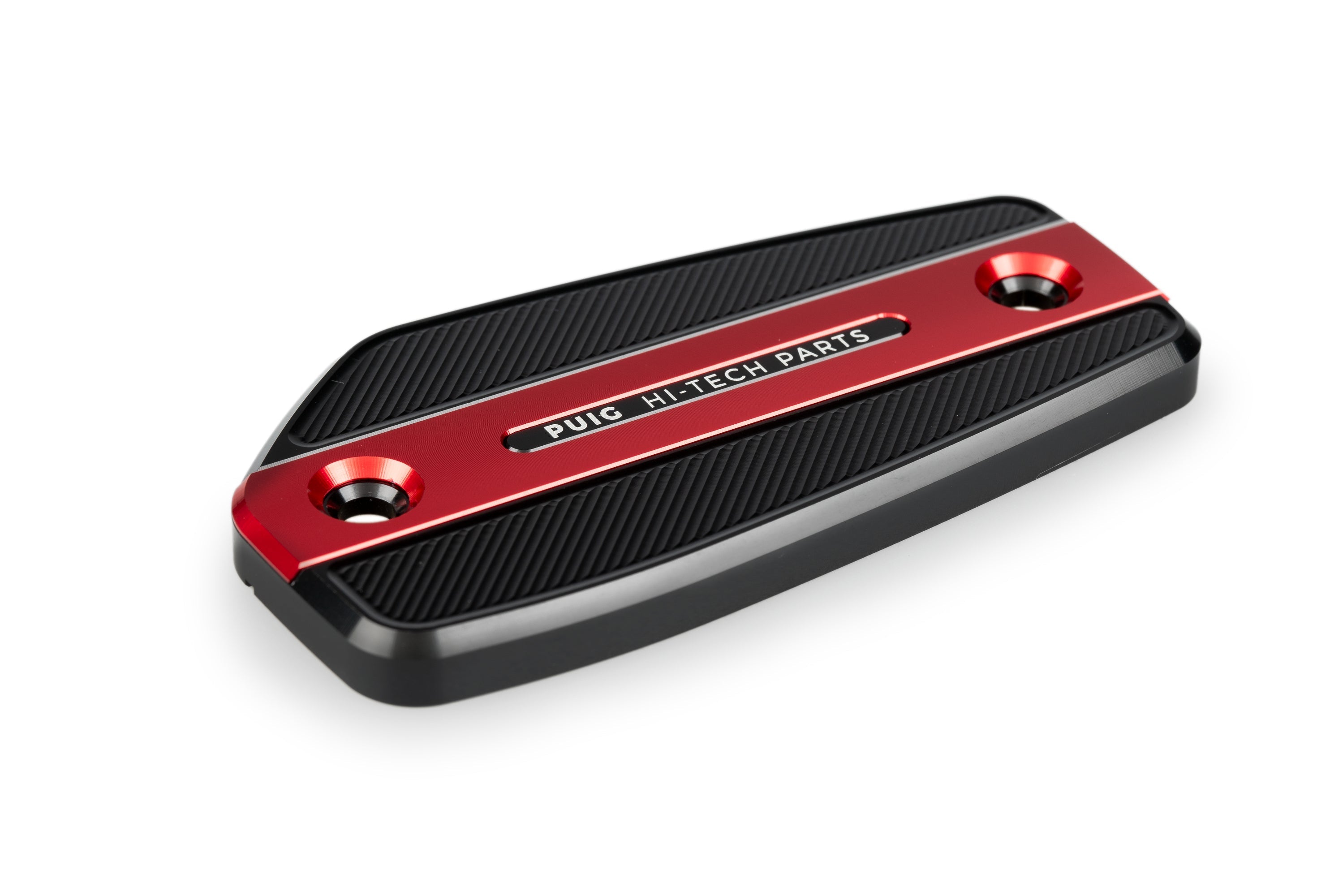 Puig Clutch Fluid Reservoir Cover | Red | Suzuki Hayabusa GSX-R1300 2021>Current - Shop name
