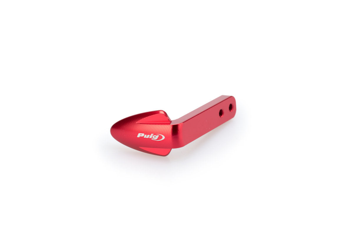 Puig Clutch Lever Protector Spare End | Red - Shop name